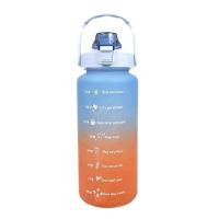 ราคา HomeLoveกระบอกน้ำ2ลิตร กระบอกน้ำทูโทนฟ้าส้ม (12655018)