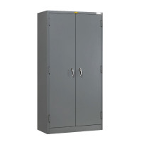 ราคา PRESIDENT ตู้เก็บเอกสารเหล็ก บานเปิดทึบ มือจับบิด รุ่น LK30 สีเทา (12655118)