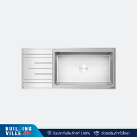 ราคา EVE ซิงค์ล้างจานสแตนเลส 1 หลุม 1 ที่พักจาน รุ่น DELTA 1160/500 RH (12661988)