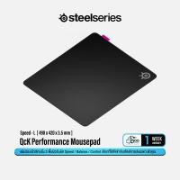 ราคา SteelSeries QcK Performance Mousepad แผ่นรองเม้าส์ 3 ผิวสัมผัส Speed, Balance, Control #Qoomart Speed L (12655291)