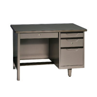 ราคา PRESIDENT โต๊ะทำงานเหล็ก รุ่นกุญแจอิสระ มี 4 ลิ้นชัก DE2648 สีเทา ขนาด 4 ฟุต (12655159)