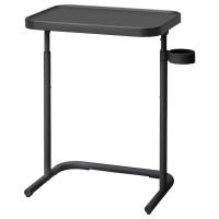 ราคา PK โต๊ะวางโน้ตบุ๊ค IKEA_BJÖRKÅS ปรับความสูงและปรับความเอียงได้ สีดำ (10851622)