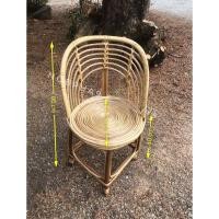 ราคา Nobpha9 เก้าอี้หวายแท้/โต๊ะหวายแท้/โต๊ะกลาง /หวายแท้เก้าอี้สนามน้ำหนักเบา หวายสวย เก้าอี้1ตัว (12664013)