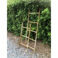 ราคา Nobpha9 บันไดตากผ้า บันไดพิงเอนกประสงค์ สำหรับตากผ้าโรงแรม ตกแต่งขายของออนไลน์ บันได3ขั้น (12664689)