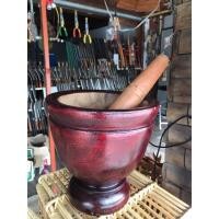 ราคา Nobpha9 ครกไม้เบอร์10 พร้อมสากไม้ normal (12664558)