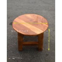 ราคา Nobpha9 เก้าอี้กลม ไม้สักแท้เก้าอี้ไม้สักทำสีพร้อมส่ง normal (12664023)