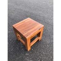 ราคา Nobpha9 เก้าอี้ไม้สัก4เหลี่ยม normal (12664045)