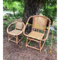 ราคา Nobpha9 เก้าอี้หวายแท้ เก้าอี้พิง นั่งได้ทั้งเด็กและผู้ใหญ่ รับน้ำหนักได้ถึง100กิโล เก้าอี้ใหญ่ (12664061)