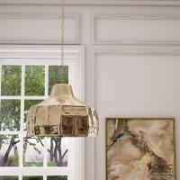 ราคา Chic Republic โคมไฟติดเพดาน รุ่น GENNARO1Pendant W36 X D36 X H25 CM ทอง (10127710)