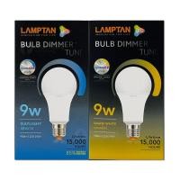 ราคา หลอดไฟ หรี่ไฟได้ แลมป์ตั้น LED Bulb Dimmable 9W E27 WW Lamptan LED Bulb Dimmable E27 WW 9W (10125000)