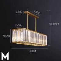 ราคา Home Studio Luxury Chandelier โคมไฟแต่งบ้านติดเพดาน M (10298712)