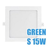 ราคา VICHUKORN ดาวน์ไลท์ แอลอีดี 15วัตต์ หน้าเหลี่ยม รุ่นV GREEN LED S 15W V GREEN LED S 15W Daylight (10444754)