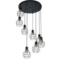 ราคา Lightmax โคมไฟห้อย 057/548 กรงเหล็ก สไตล์ Loft สีดำ ลอฟท์ ดำ (10540850)