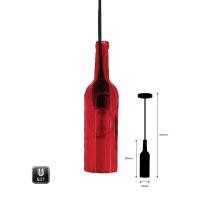 ราคา HI-TEK โคมไฟห้อยเพดาน FLASKA COLLECTION ขั้ว E27 แบบที่ 3 E27 220V สีแดง (10511109)
