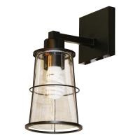 ราคา Lightmax โคมไฟกิ่งใน โคมไฟติดผนังภายใน 042/071 แก้วใส แป้นเหล็ก สีดำ สีดำ สไตล์ Loft (10554351)