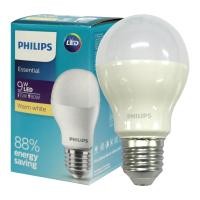 ราคา Philips หลอดไฟ Essential LED 9W แสงส้ม (WW) E27 หลอดไฟLED 9W (10989679)