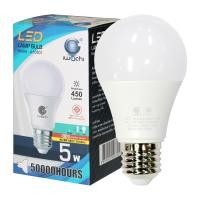 ราคา Iwachi หลอดไฟ LED 5W แสงขาว (DL) E27 หลอดไฟLED 5 W (10988608)