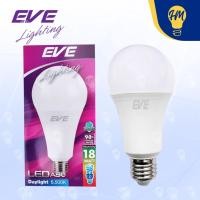 ราคา EVE หลอดไฟ LED 5w. 7w. 9w. 10w. 13w. 15w. 18w. แสงขาว/แสงวอร์ม หลอด LED หลอดประหยัดไฟ หลอดบัฟ LED LED Bulb ขาว Daylight 18w (12113090)