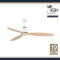 ราคา Mr.KEN พัดลมเพดาน รุ่น CAN DC WH-MAPLE DR RC-DC1 (12109689)