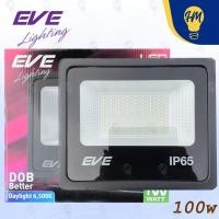 ราคา EVE สปอร์ตไลท์ LED 10w. 30w. 50w 100w แสงขาว/แสงวอร์ม ฟลัดไลท์ Floodlight 100w แสงขาว (12112875)