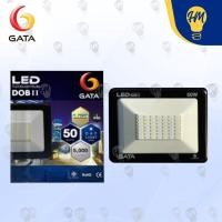 ราคา GATA สปอรต์ไลท์ LED 50w. 100w. แสงขาว/แสงวอร์ม โคมไฟสปอร์ตไลท์ LED โคมไฟฟลัดไลท์ LED Floodlight ขาว Daylight 50w (12112894)