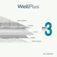 ราคา WellPlus ที่นอนยางพาราพับได้ รุ่น - Airry Fold หนา4นิ้ว Air Collection 2นิ้ว,5 ฟุต (12140378)