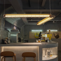 ราคา WASHI โคมไฟเพดาน W0 416 โคมไฟสำนักงาน โคมไฟติดลอย โคมไฟแขวนเพดานสไตล์Loft (12168142)