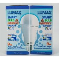 ราคา All_equipment หลอดไฟฉุกเฉิน (Emergency light Bulb) LED (E27) แสง Daylight ขนาด 9W Lumax Normal (12278253)