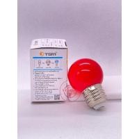ราคา นวชัย ไลท์ติ้ง หลอดปิงปอง led ขั้ว E27 (ขั้วมาตรฐานทั่วไป) สีแดง (12316932)