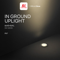 ราคา sl lighting | in ground uplight โคมไฟฝังพื้น led 5w 3000k ip67 aluminium รุ่น 6645+b/al (12442152)