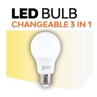 ราคา Zeberg หลอดไฟแอลอีดี 3แสงใน1หลอด Zeberg 12 วัตต์ (12450637)