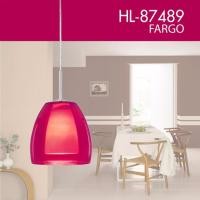 ราคา lighttrio โคมไฟแขวนเพดาน hanging lamp สไตล์โมเดิร์น โคมไฟห้อย ไฟระย้า รุ่น hl-87489-sintra - สีชมพู (ไม่รวมหลอดไฟ) (12444932)