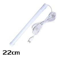 ราคา Super LED หลอดไฟ USB ใช้งานง่าย สะดวกปลอดภัย ไม่มีความร้อน ไฟฉุกเฉิน หลอดไฟแท่ง ใช้ร่วมได้กับ Adapter Power Bank ได้ 22CM (12487187)