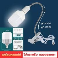 ราคา Super LED KKsafe ถูกสุด!! หลอดไฟ หลอดไฟตุ้ม LED ขั้วE27 10W/15W/20W/25W/35W/45W/65W (แสงขาว) หลอดประหยัดไฟ ถนอมนวลตา 15w+ขั้ว(แนะนำ6-8㎡ (12486699)