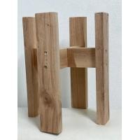 ราคา VG ขาตั้งไม้ ขาตั้งกระถาง ขนาด 6" ไม้สะเดาอย่างดี รุ่นไม้หนา ขนาด 6 นิ้ว (10461827)