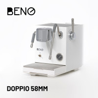 ราคา Beno เครื่องชงกาแฟเอสเพรสโซ่ BENO รุ่น Doppio หัวชง 58 มิล สเปคระดับมืออาชีพ 2 หม้อต้ม สวยฟั่งชั่นครบ ต่อท่อน้ำเข้าเครื่ (12422811)