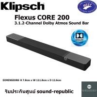 ราคา Klipsch Flexus CORE 200 (Black )3.1.2-Channel Dolby Atmos Sound Bar (12432662)