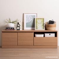 ราคา sb design square ไซด์บอร์ด 120 ซม. รุ่น timbur สีแคชชูโอ๊ค (120x43x50 cm.) (12476630)