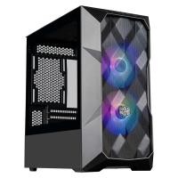 ราคา Cooler Master MasterBox TD300 Mesh White / Black Tempered Glass mATX Case TD300 Mesh Black (12017510)