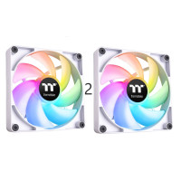 ราคา THERMALTAKE CT120 CT140 ARGB Sync PC Cooling Fan (2-Fan Pack) CT140 ARGB - WHITE (12015042)