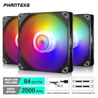 ราคา Phanteks M25 PWM D-RGB, 3 Pack - 120mm 140mm Black / White PACK 3 120MM Black (12015206)