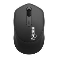 ราคา Signo Mouse BM 190 เมาส์บลูทูธไร้สาย ไร้เสียง Bluetooth & 2.4G Wireless Optical Mouse M221 ดำ (12025054)