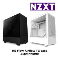 ราคา NZXT H5 Flow Black / White ATX Tempered Glass Elite H5 PC Gaming Case H5 Elite,White (12017559)