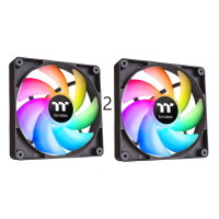 ราคา THERMALTAKE CT120 CT140 ARGB Sync PC Cooling Fan (2-Fan Pack) CT140 ARGB - BLACK (12015045)