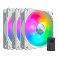 ราคา Cooler Master SickleFlow 120 V2 ARGB 3 in 1 120mm พัดลมติดเคส CoolerMaster Pack3 120x3 White (12022973)