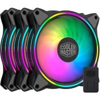 ราคา Cooler Master MasterMF120 Halo Duo-Ring ARGB Lighting 120mm coolermaster Black สีดำ PACK3 (12024964)