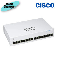 ราคา Cisco CBS110-16T-EU Switch Business 110 Series 16G ขาว (12014897)
