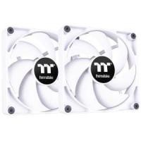 ราคา Thermaltake CT120 CT 140 PC Cooling Fan (2-Fan Pack) 2000RPM - Black CT-120 White (12015215)