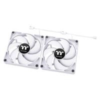 ราคา Thermaltake CT120 CT 140 PC Cooling Fan (2-Fan Pack) 2000RPM - Black CT-140 White (12015217)