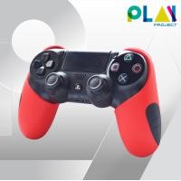 ราคา Play Project ซิลิโคนสำหรับจอย หุ้มจอย PS4 ซิลิโคน แดง (12164672)